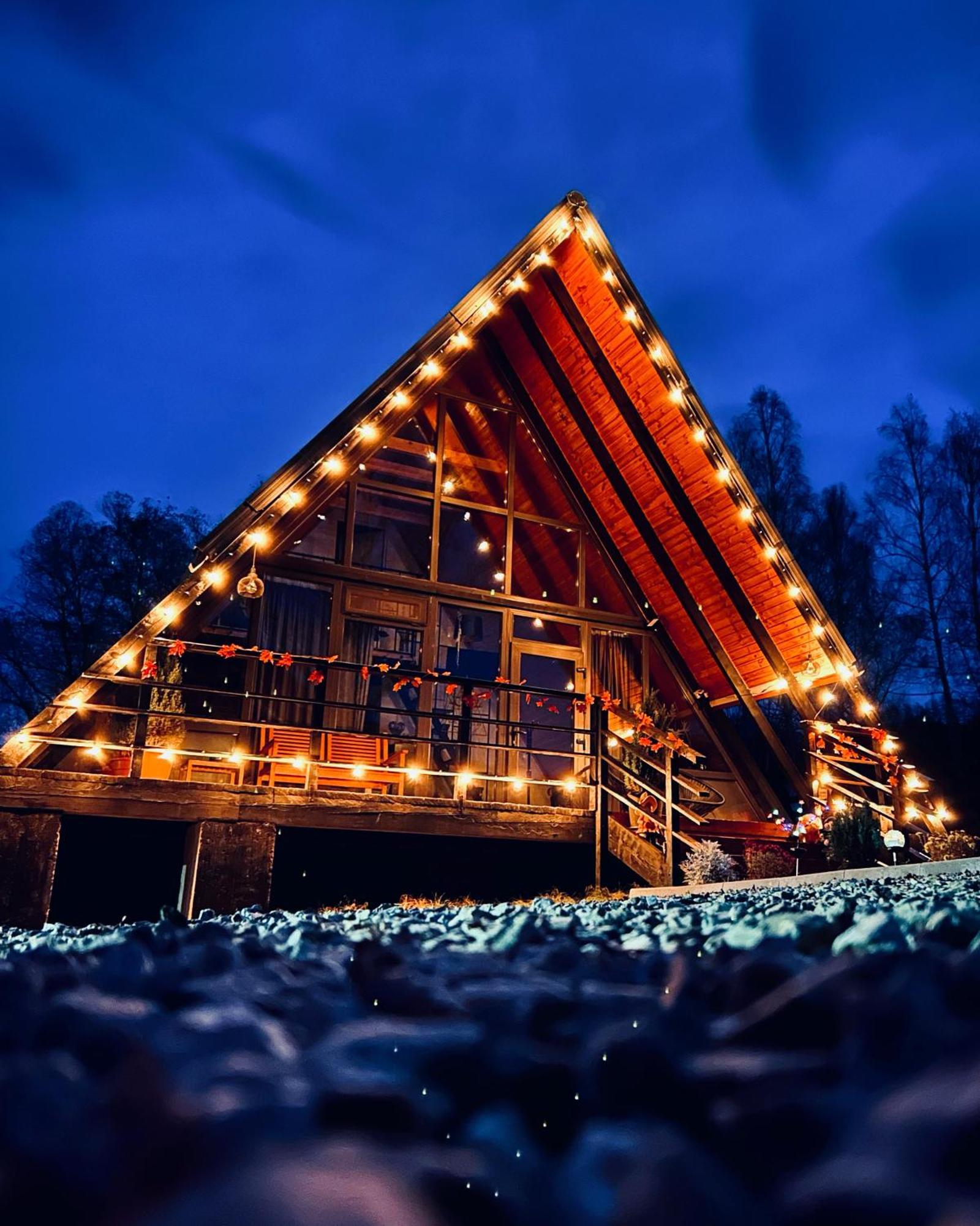 Zenith A-Frame Straja Villa Lupeni  Екстериор снимка